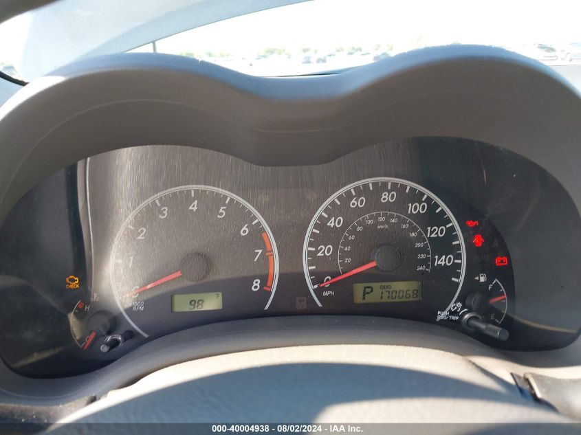 2010 Toyota Corolla Le VIN: 2T1BU4EE4AC435247 Lot: 40004938