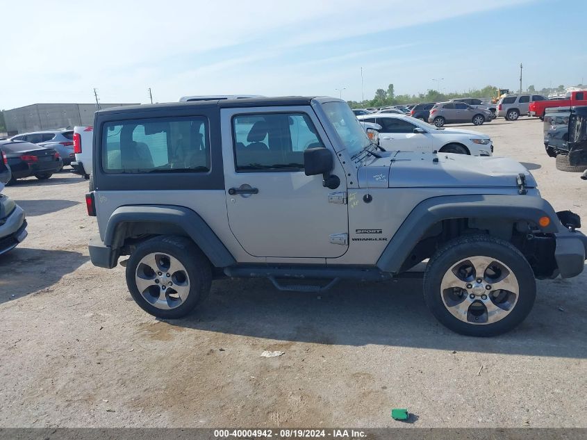 2013 Jeep Wrangler Sport VIN: 1C4AJWAG2DL685011 Lot: 40004942