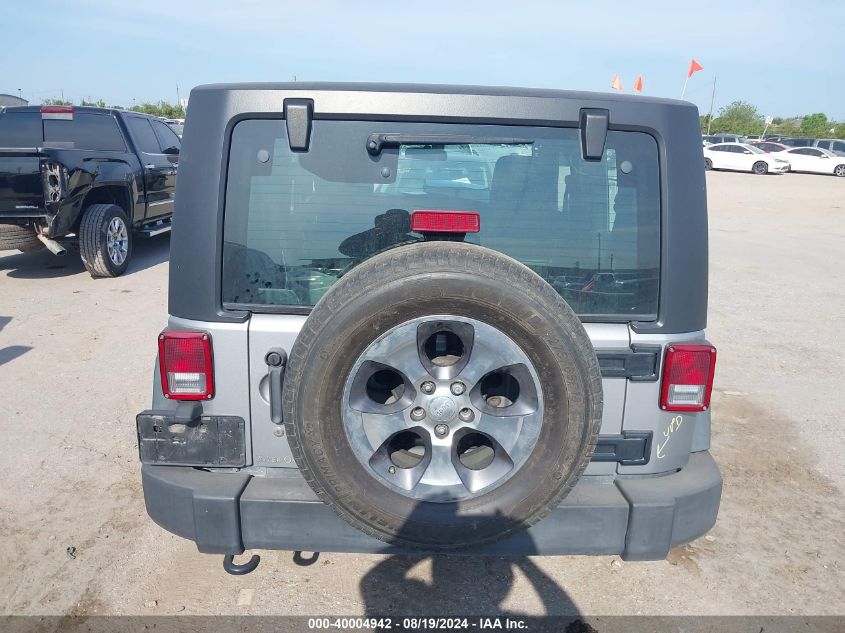 2013 Jeep Wrangler Sport VIN: 1C4AJWAG2DL685011 Lot: 40004942