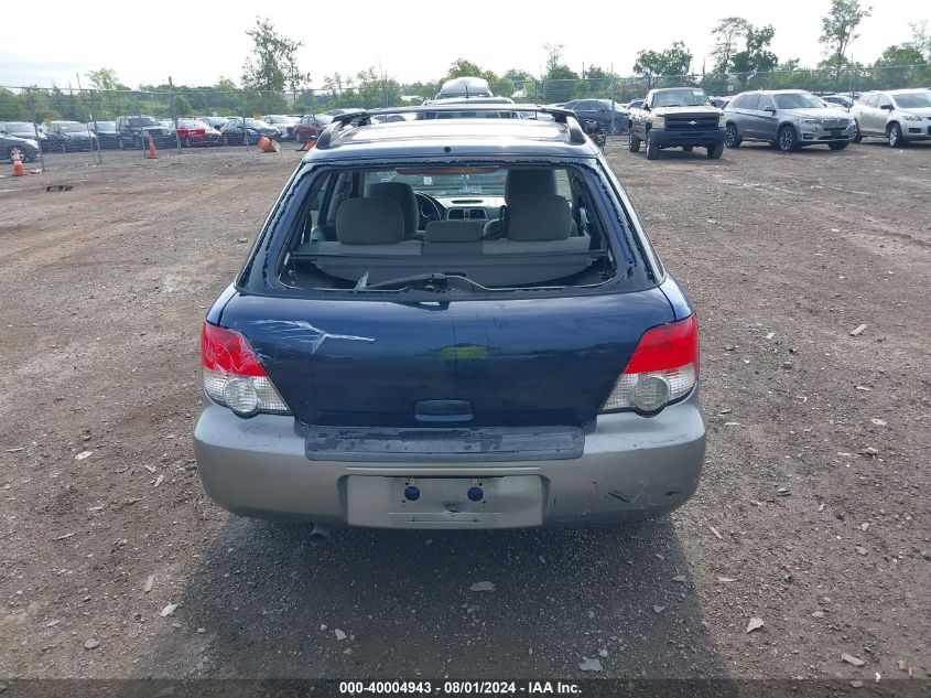 2004 Subaru Impreza Outback Sport VIN: JF1GG68544H803338 Lot: 40004943