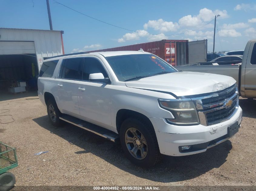 2016 Chevrolet Suburban Lt VIN: 1GNSKHKC4GR169489 Lot: 40004952