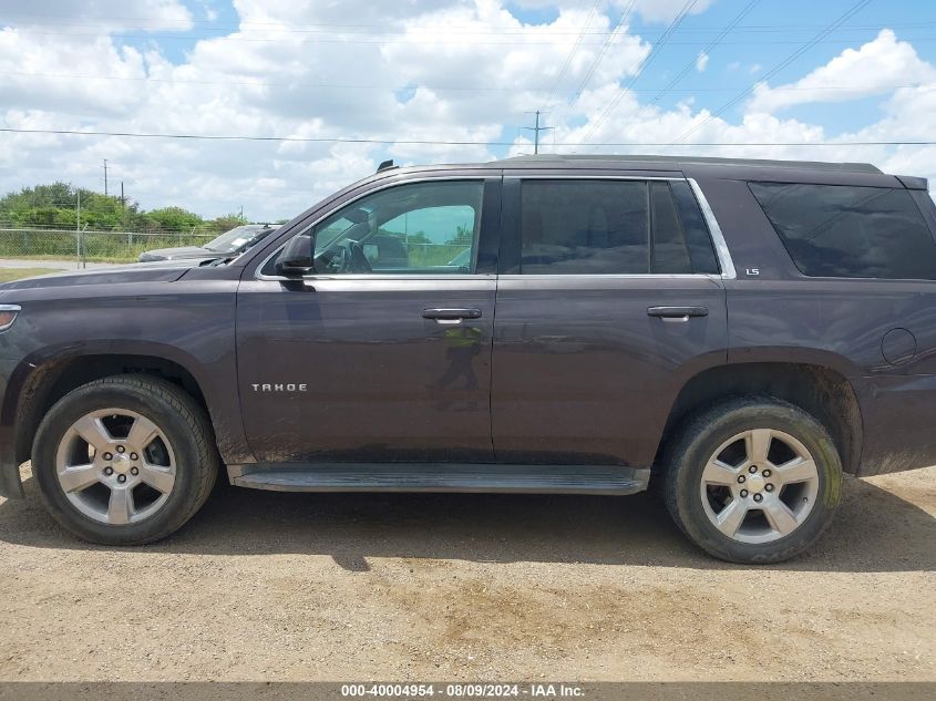 2015 Chevrolet Tahoe Ls VIN: 1GNSCAKC8FR136529 Lot: 40004954