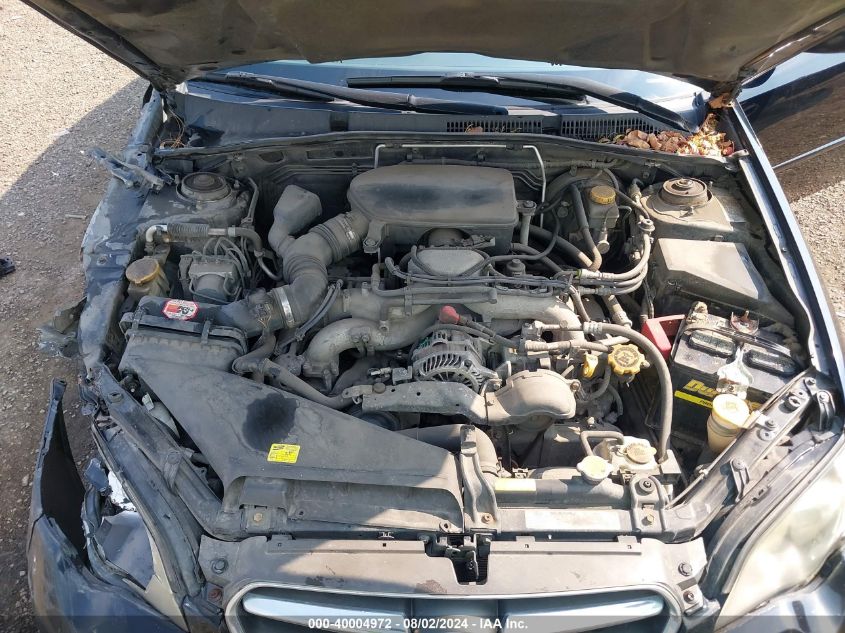 2005 Subaru Legacy 2.5I VIN: 4S3BL616X57216281 Lot: 40004972