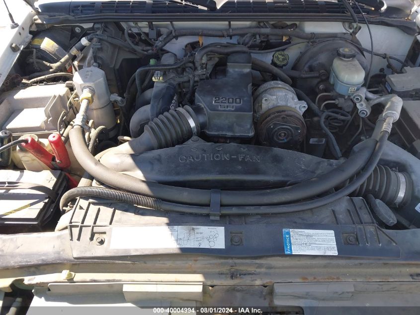 2000 GMC Sonoma Sl VIN: 1GTCS1952Y8315455 Lot: 40004994