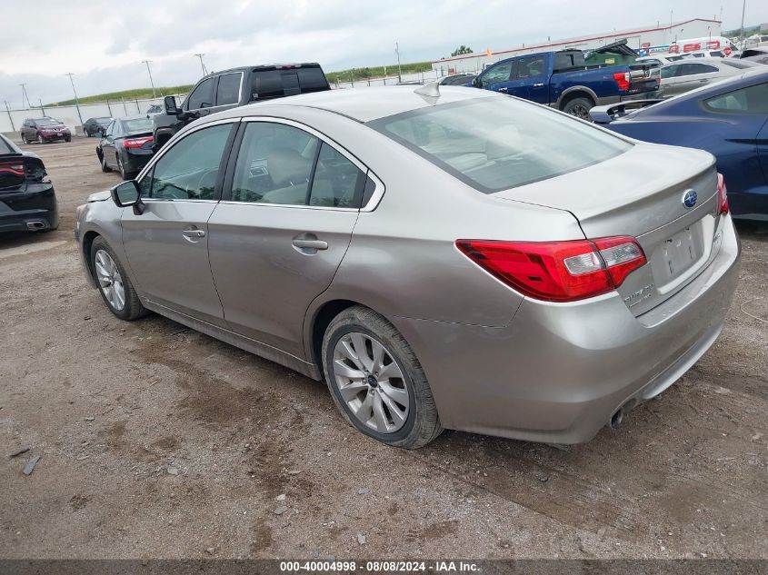 2017 Subaru Legacy 2.5I Premium VIN: 4S3BNAC60H3064453 Lot: 40004998