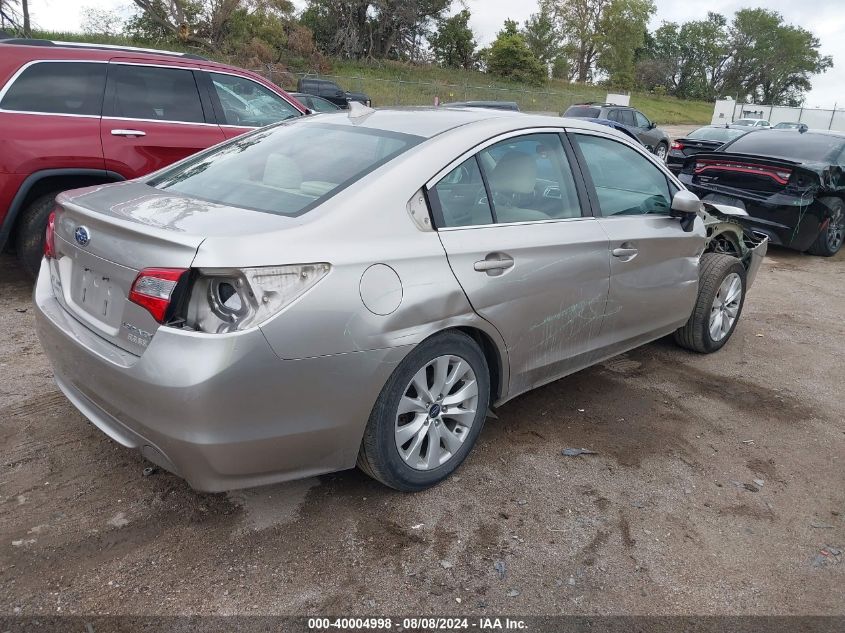 2017 Subaru Legacy 2.5I Premium VIN: 4S3BNAC60H3064453 Lot: 40004998