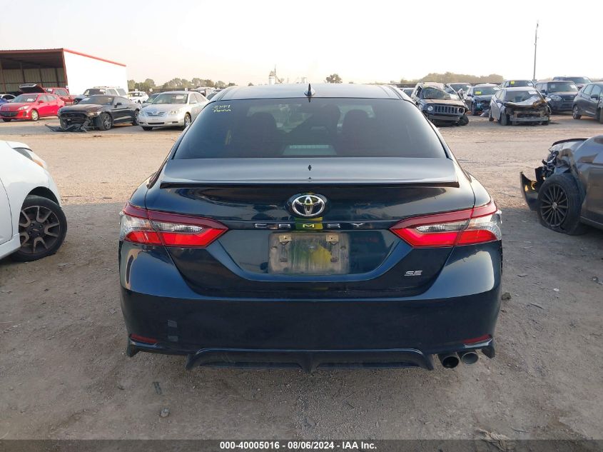 2021 Toyota Camry Se VIN: 4T1G11AK4MU529222 Lot: 40005016