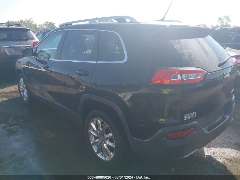 2014 Jeep Cherokee Limited VIN: 1C4PJLDS3EW200108 Lot: 40005020