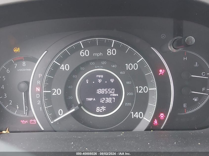 2012 Honda Cr-V Ex VIN: JHLRM4H55CC002965 Lot: 40005026