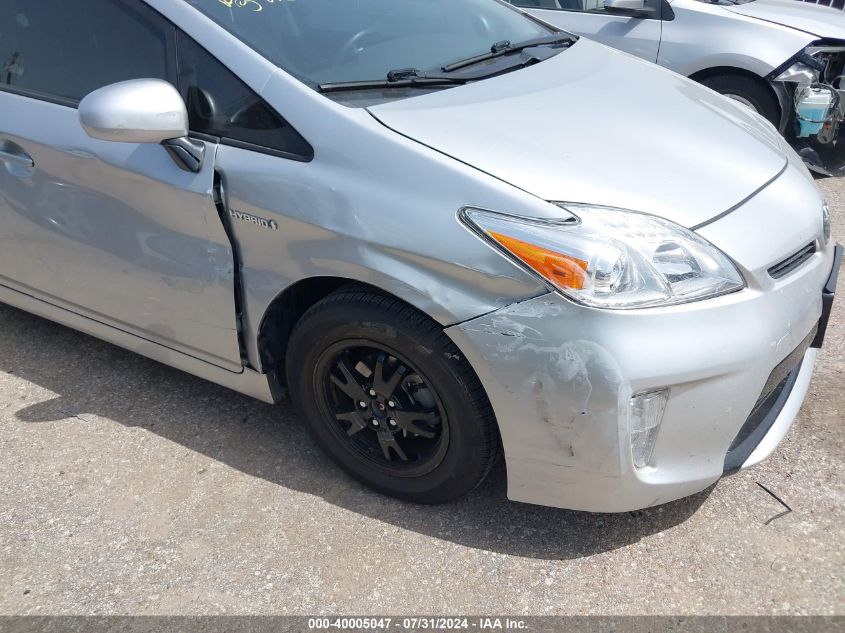 JTDKN3DU3D5670028 2013 Toyota Prius Four