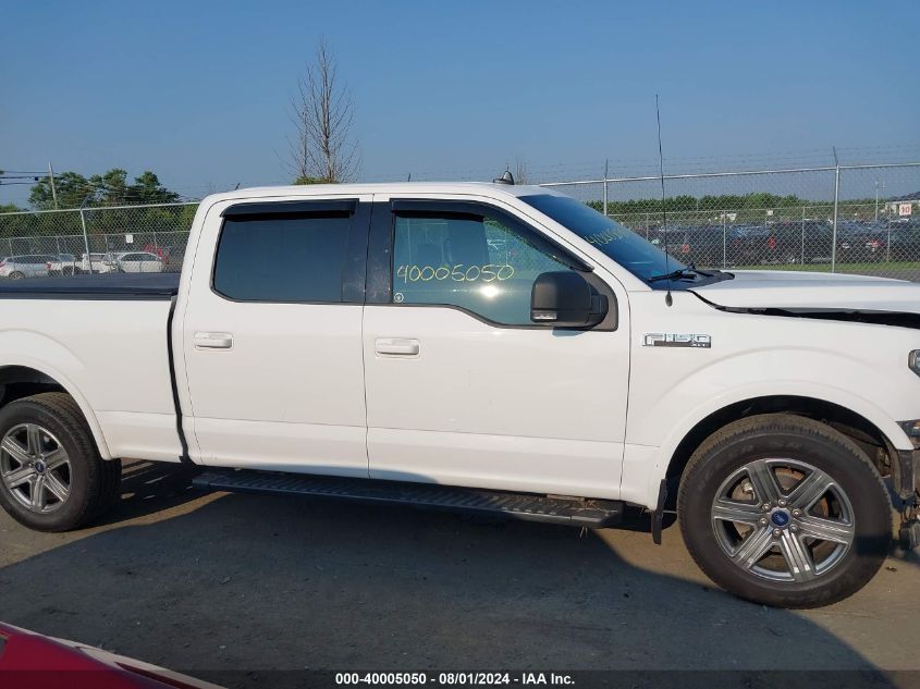 2019 Ford F-150 Xlt VIN: 1FTFW1E41KFA70312 Lot: 40005050