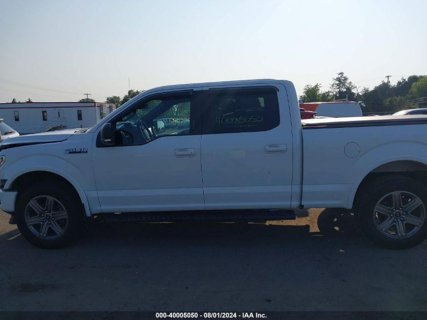 2019 Ford F-150 Xlt VIN: 1FTFW1E41KFA70312 Lot: 40005050