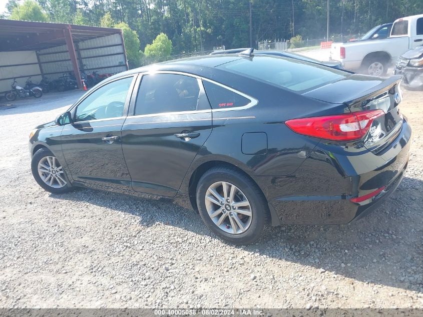 2017 HYUNDAI SONATA SE - 5NPE24AF9HH451985