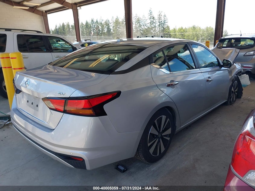 VIN 1N4BL4DV2MN316186 2021 NISSAN ALTIMA SV FWD