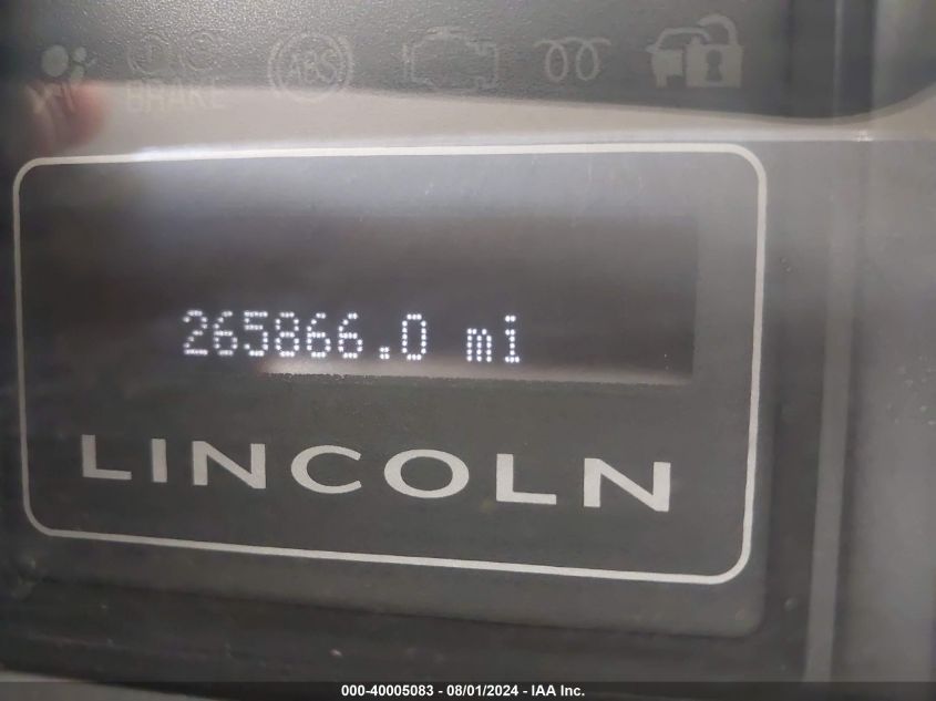 2009 Lincoln Navigator VIN: 5LMFU28559EJ00100 Lot: 40005083