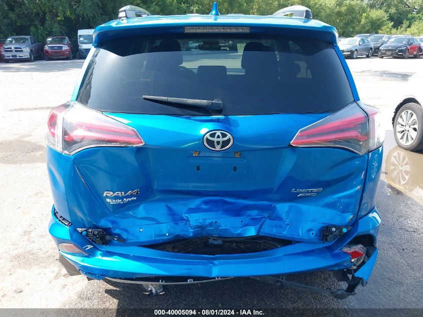 2017 Toyota Rav4 Limited VIN: 2T3DFREV0HW607063 Lot: 40005094