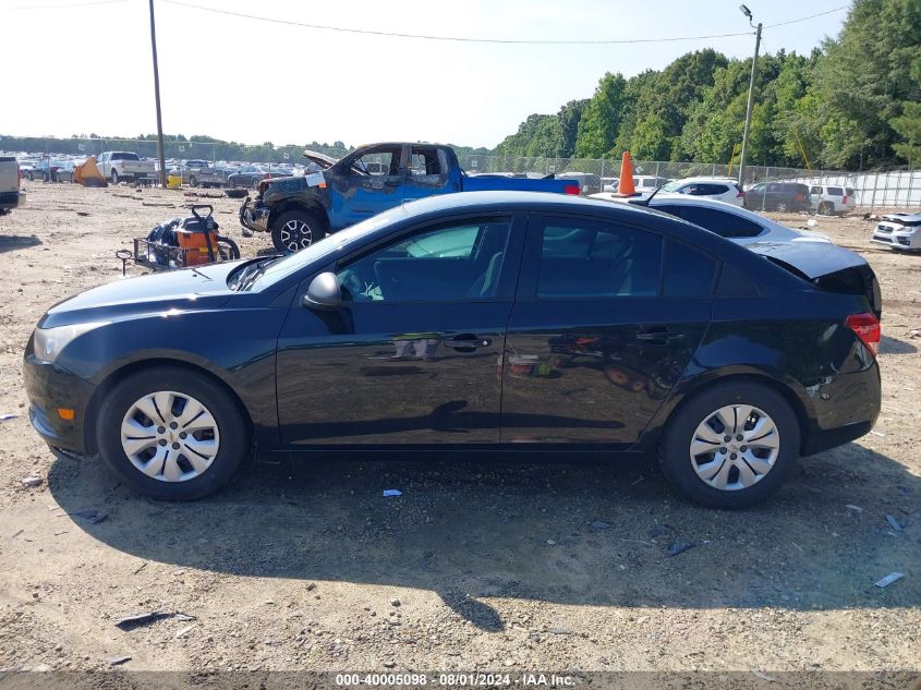 2013 Chevrolet Cruze Ls Manual VIN: 1G1PB5SH7D7230066 Lot: 40005098