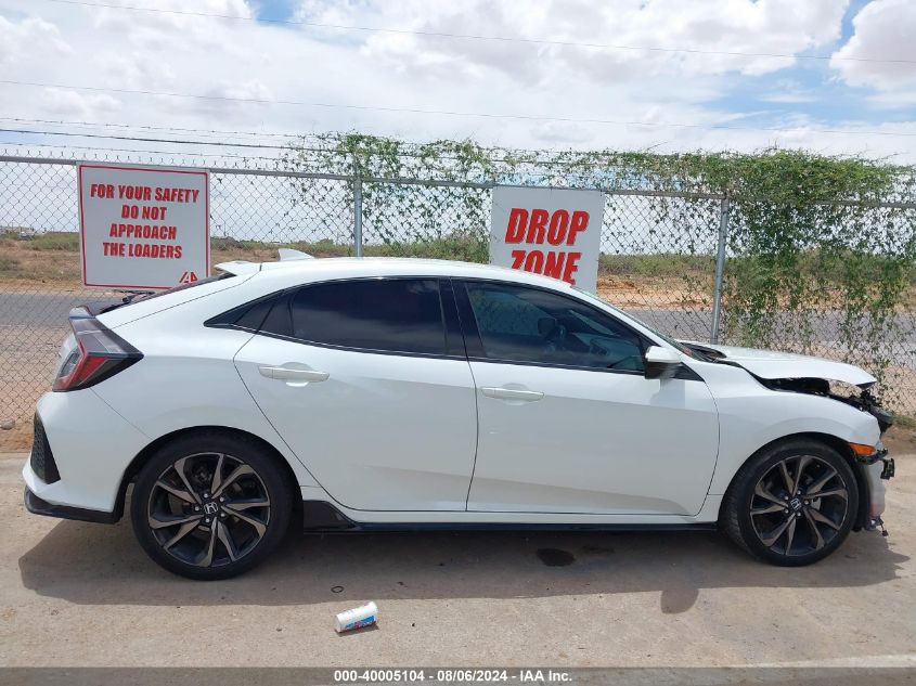 2019 Honda Civic Sport VIN: SHHFK7H44KU201486 Lot: 40005104