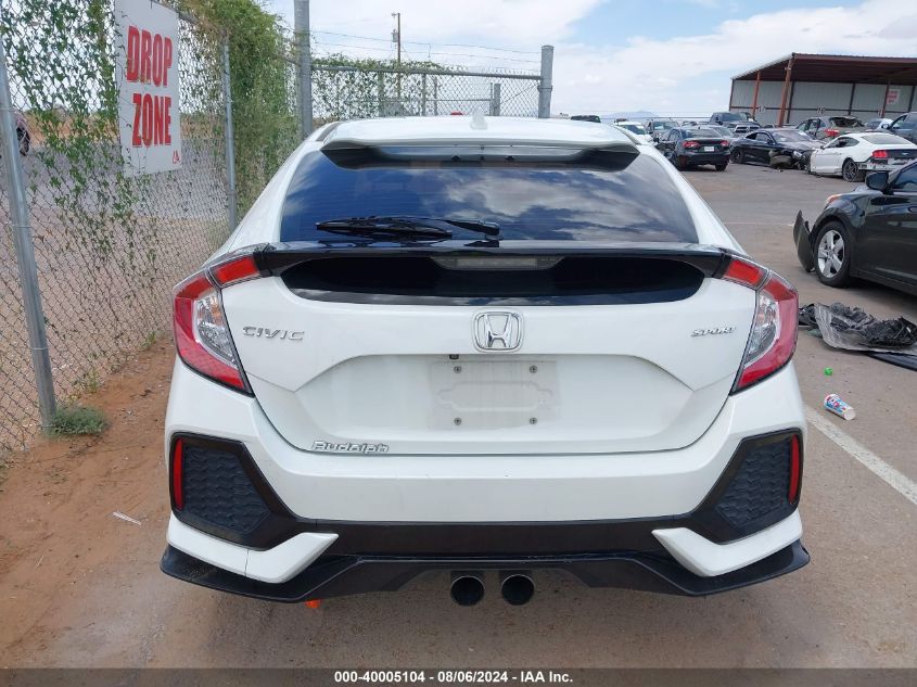 2019 Honda Civic Sport VIN: SHHFK7H44KU201486 Lot: 40005104