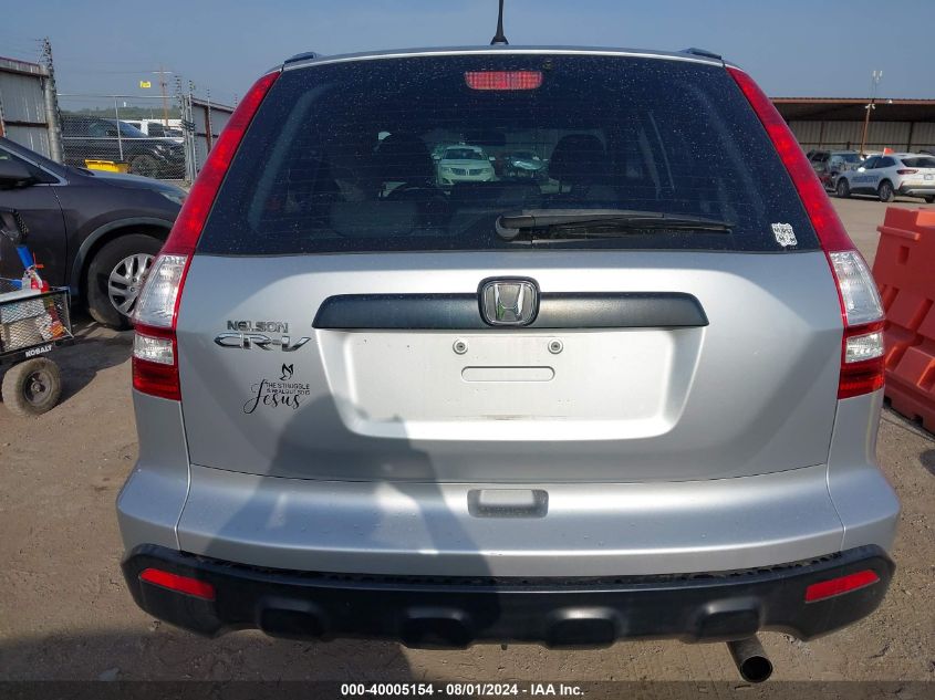 2009 Honda Cr-V Lx VIN: 5J6RE38379L007509 Lot: 40005154