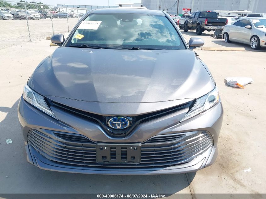 2020 Toyota Camry Xle Hybrid VIN: 4T1F31AK7LU536458 Lot: 40005174