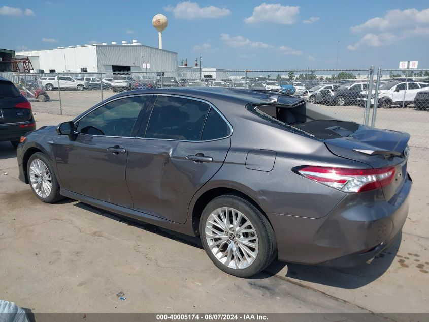 2020 Toyota Camry Xle Hybrid VIN: 4T1F31AK7LU536458 Lot: 40005174