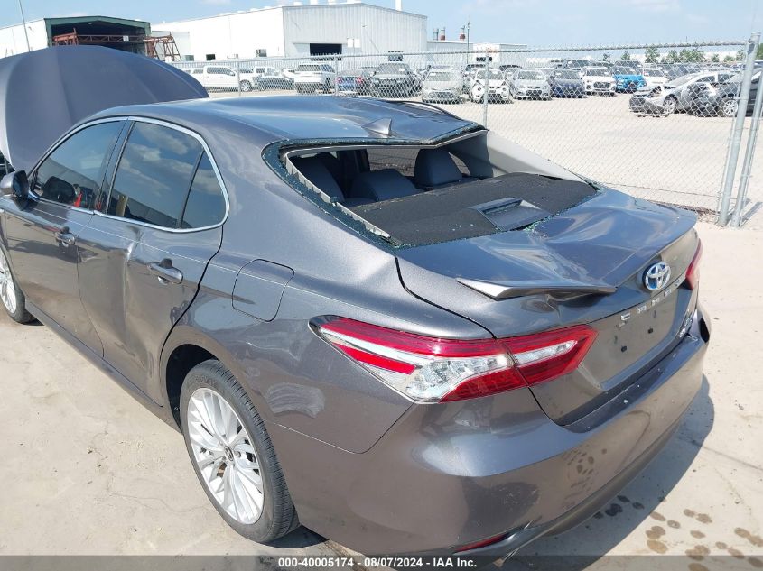 2020 Toyota Camry Xle Hybrid VIN: 4T1F31AK7LU536458 Lot: 40005174