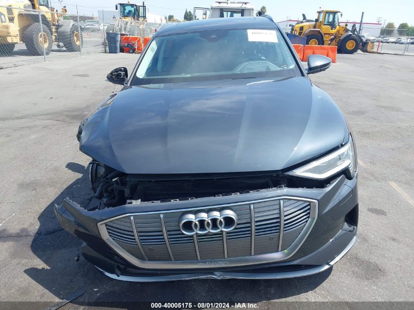 2019 Audi E-Tron Premium Plus VIN: WA1VAAGEXKB010420 Lot: 40005175