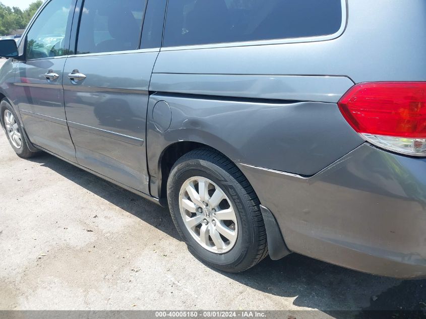 2009 Honda Odyssey Exl VIN: 5FNRL38659B017691 Lot: 40005180