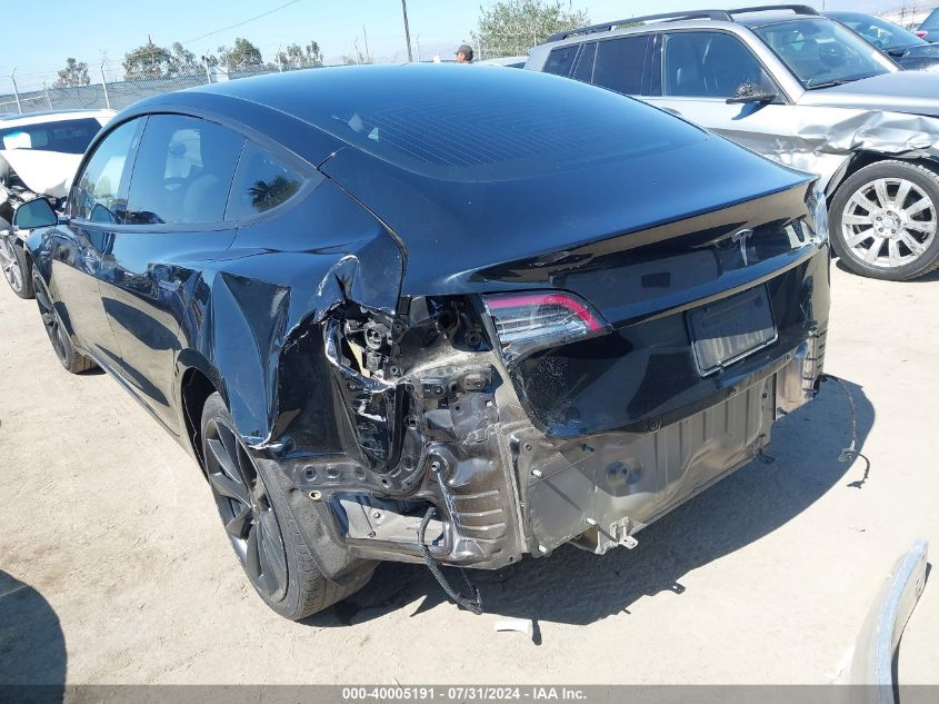 2020 Tesla Model 3 Standard Range Plus Rear-Wheel Drive/Standard Range Rear-Wheel Drive VIN: 5YJ3E1EA7LF616077 Lot: 40005191