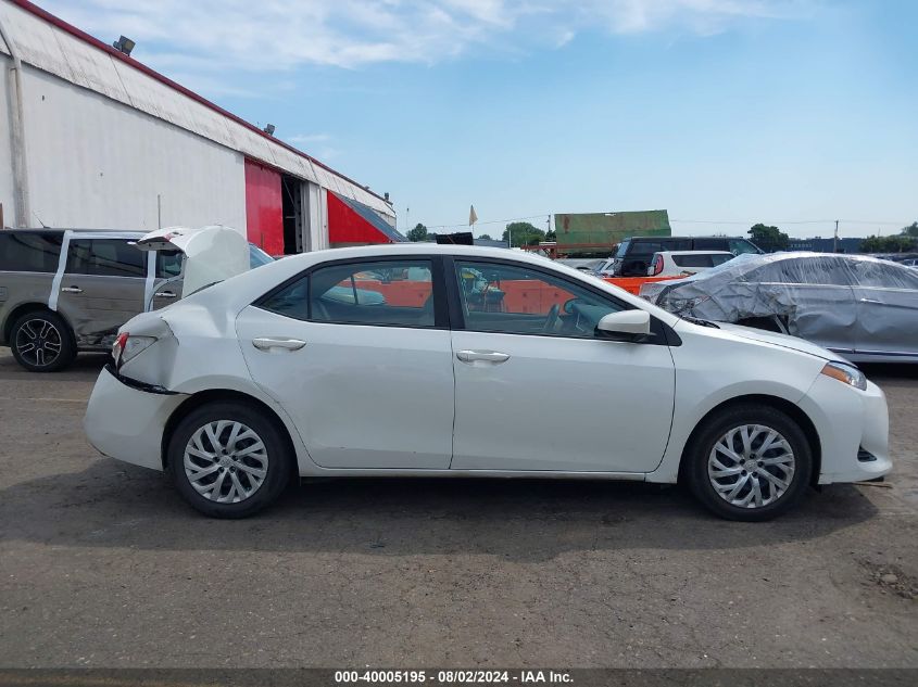 2017 Toyota Corolla Le VIN: 5YFBURHE8HP605340 Lot: 40005195