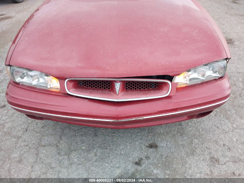 1998 Pontiac Bonneville Se VIN: 1G2HX52K5WH207220 Lot: 40005231