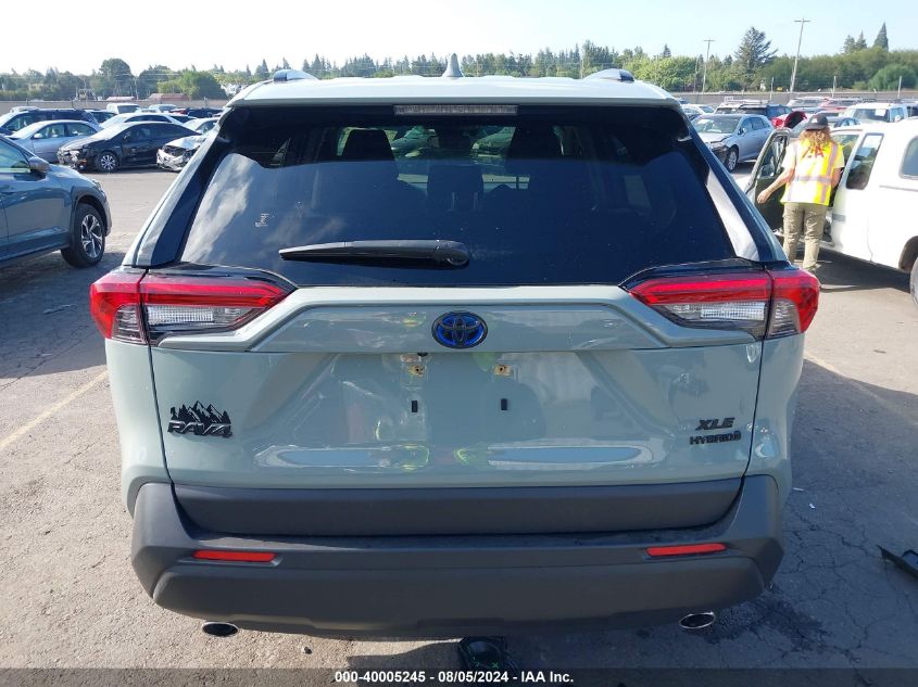 2021 Toyota Rav4 Hybrid Xle VIN: JTMRWRFV7MD101743 Lot: 40005245