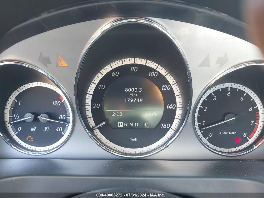 2010 Mercedes-Benz C 300 Luxury/Sport VIN: WDDGF5EB0AR110490 Lot: 40005272