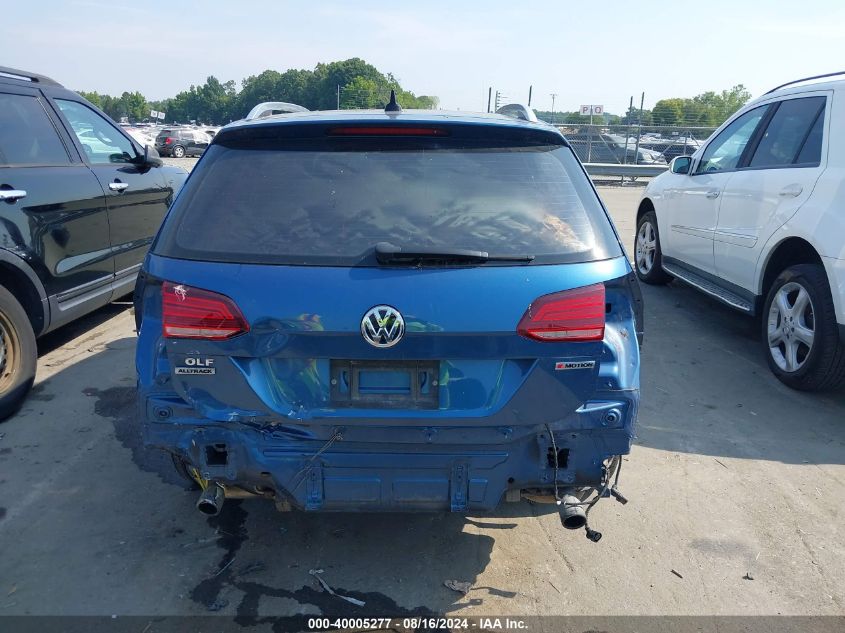 2019 Volkswagen Golf Alltrack Tsi S/Tsi Se/Tsi Sel VIN: 3VWH17AU1KM523051 Lot: 40005277