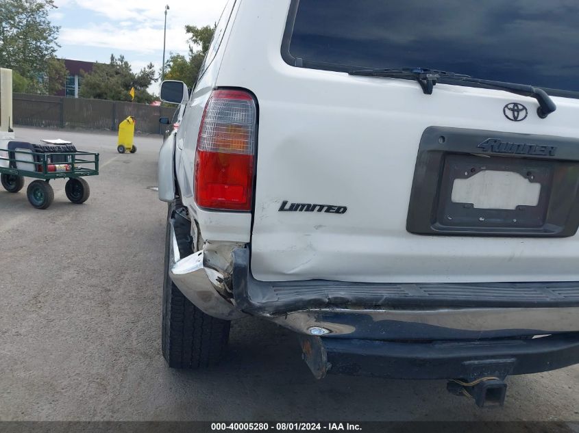 1996 Toyota 4Runner Limited VIN: JT3HN87R7T0041130 Lot: 40005280