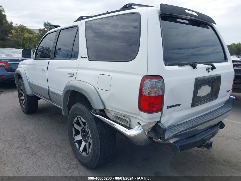 1996 Toyota 4Runner Limited VIN: JT3HN87R7T0041130 Lot: 40005280