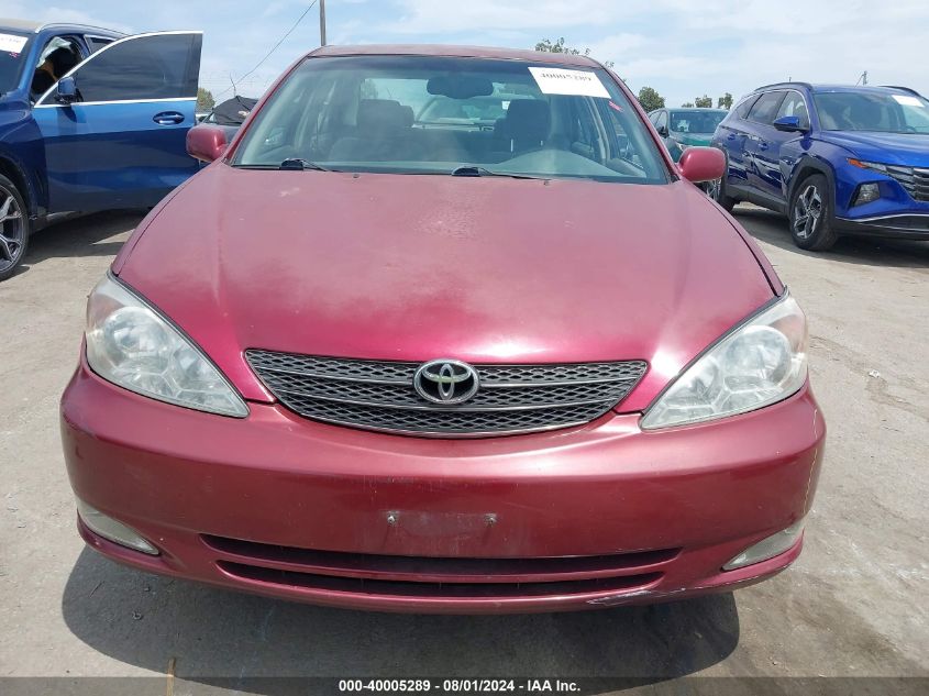 2004 Toyota Camry Xle VIN: 4T1BE32K24U366336 Lot: 40005289
