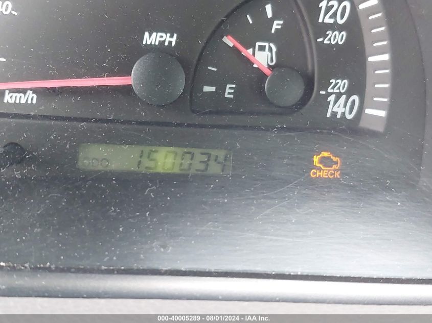 2004 Toyota Camry Xle VIN: 4T1BE32K24U366336 Lot: 40005289