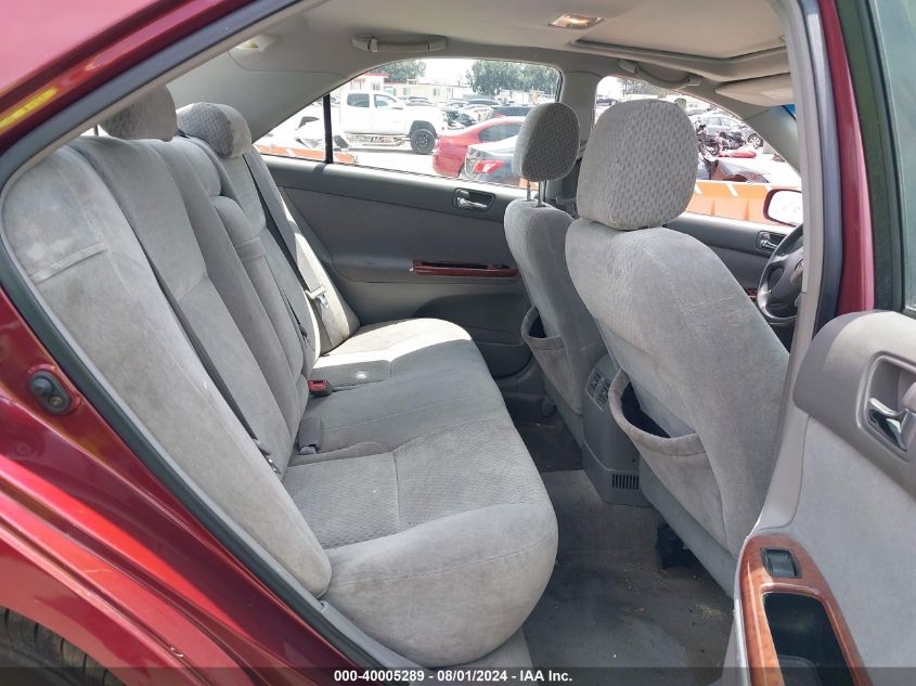 2004 Toyota Camry Xle VIN: 4T1BE32K24U366336 Lot: 40005289