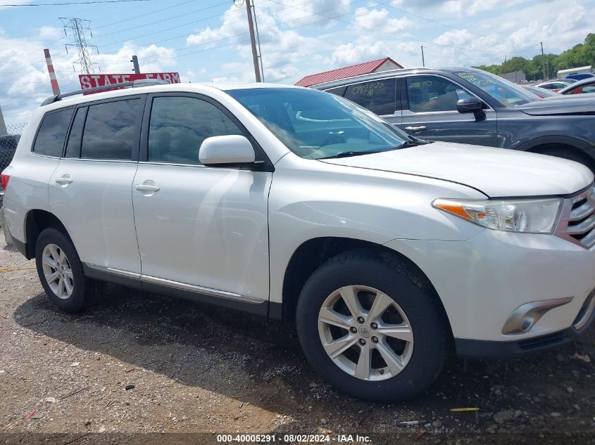 2011 Toyota Highlander Base V6 VIN: 5TDBK3EH9BS041293 Lot: 40005291