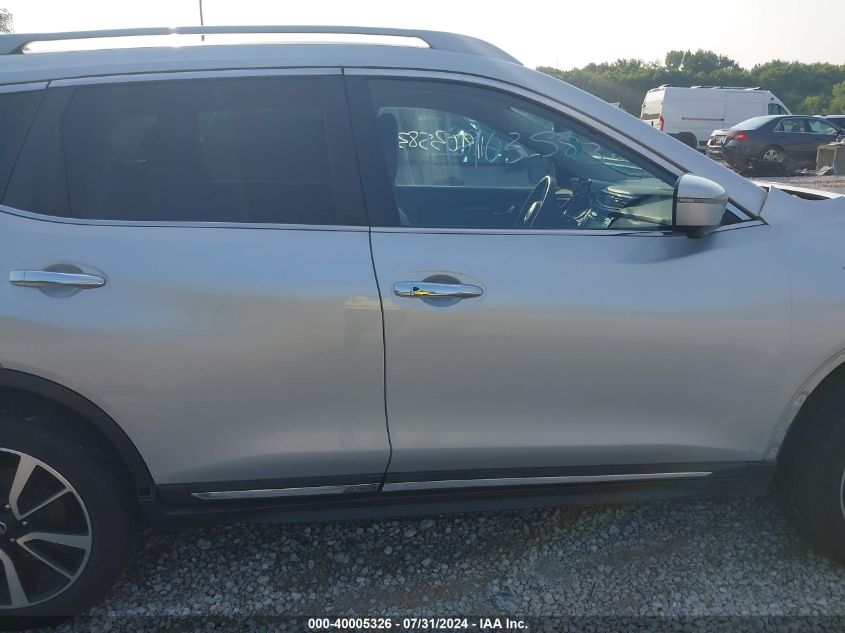 2019 Nissan Rogue Sl VIN: 5N1AT2MV8KC826489 Lot: 40005326