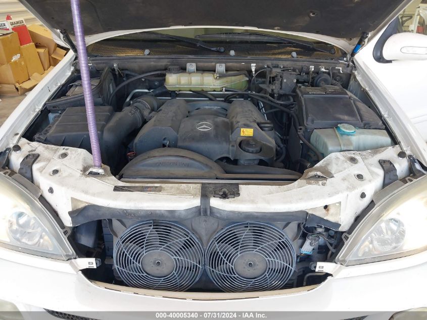 2003 Mercedes-Benz Ml 350 350 VIN: 4JGAB57E33A423145 Lot: 40005340