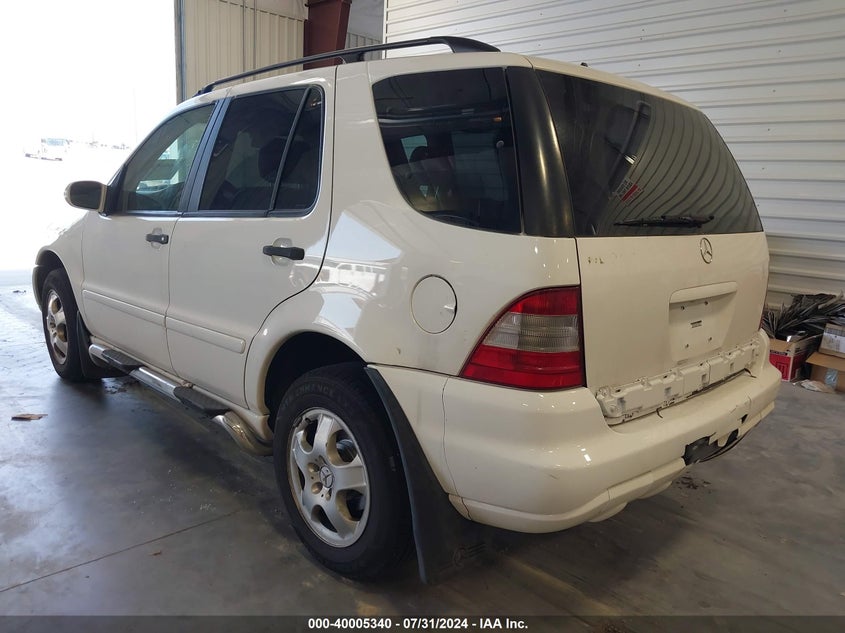 2003 Mercedes-Benz Ml 350 350 VIN: 4JGAB57E33A423145 Lot: 40005340