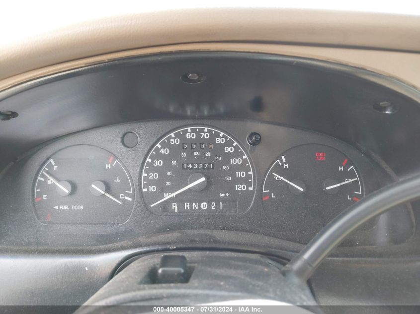 2000 Ford Ranger Xl/Xlt VIN: 1FTYR14V0YPA16688 Lot: 40005347