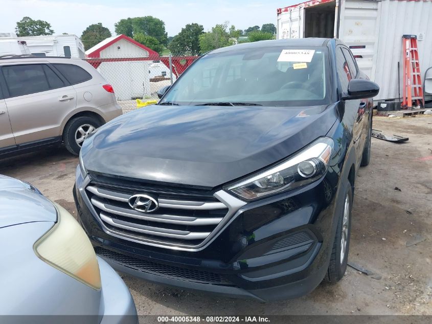 2017 Hyundai Tucson Se VIN: KM8J23A43HU464949 Lot: 40005348