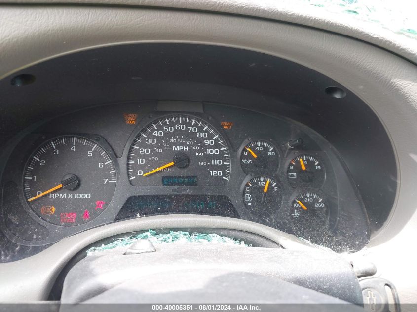 2003 Chevrolet Trailblazer Ext Lt VIN: 1GNET16SX36116830 Lot: 40005351