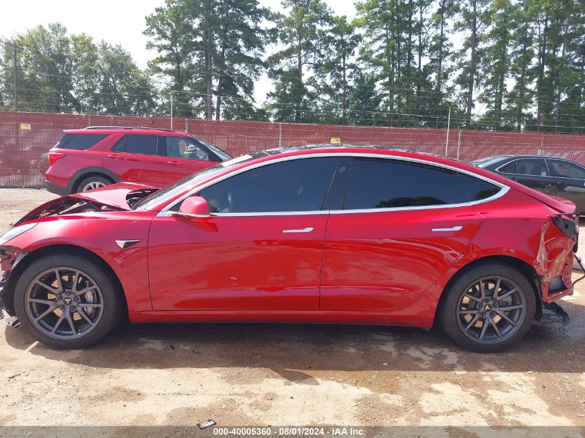 2019 Tesla Model 3 Long Range/Mid Range/Standard Range/Standard Range Plus VIN: 5YJ3E1EA4KF308704 Lot: 40005360