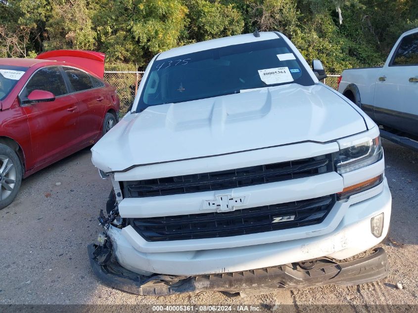 2018 Chevrolet Silverado 1500 2Lt VIN: 3GCUKREC2JG316354 Lot: 40005361