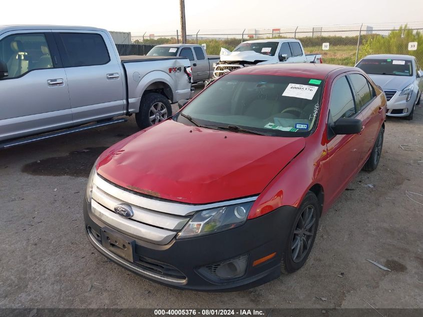 2012 Ford Fusion S VIN: 3FAHP0GA6CR354337 Lot: 40005376